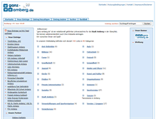 Tablet Screenshot of ganz-amberg.de